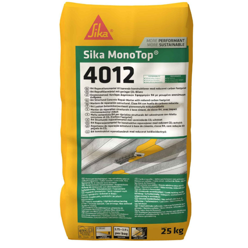 Ремонтний розчин для бетону Sika MonoTop- 4012 - 25 кг