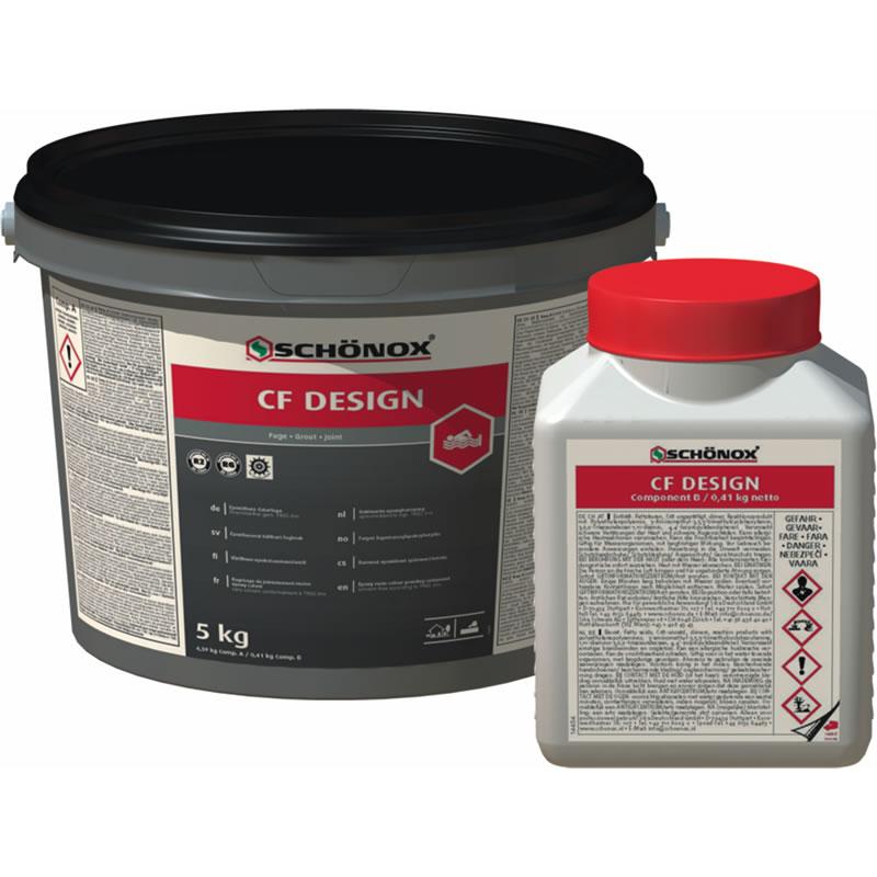 Фуга епоксидна Sika SCHONOX CF DESIGN (AB) 5 кг антрацит