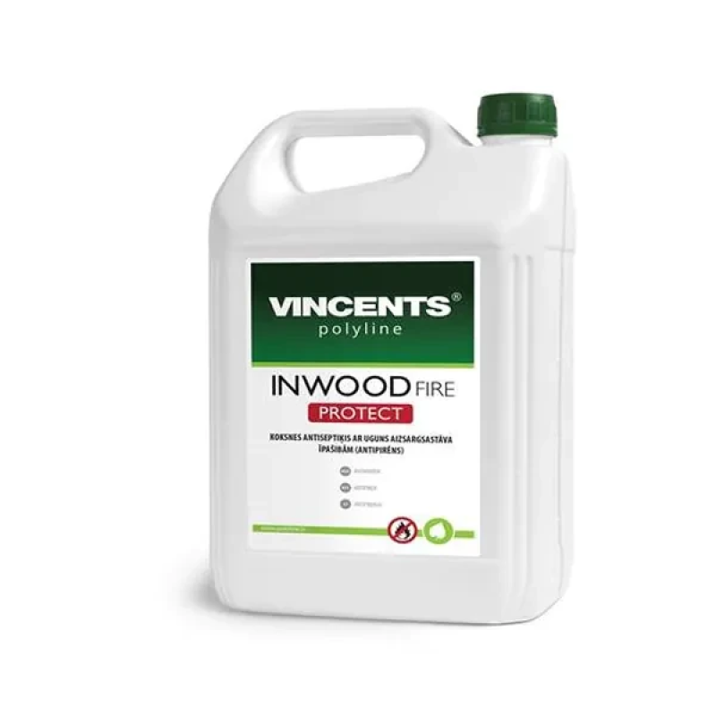 Антипірен (вогнезахист) INWOOD FIRE Protect (прозорий)  5 л