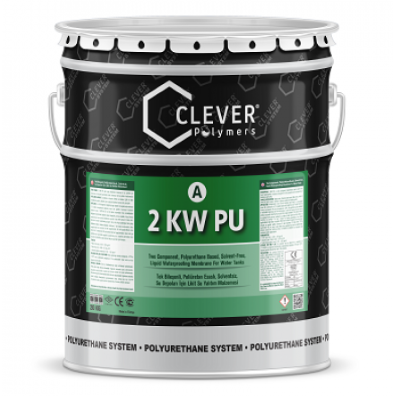 Покриття для водних резервуарів Clever 2 KW PU 24 кг Покриття для водних резервуарів Clever 2 KW PU 24 кг