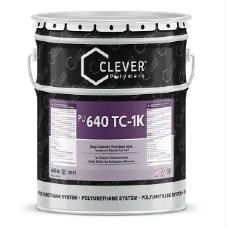 Захисне фінішне покриття Clever Polymers PU 640 TC, Прозорий Захисне фінішне покриття Clever Polymers PU 640 TC, Прозорий