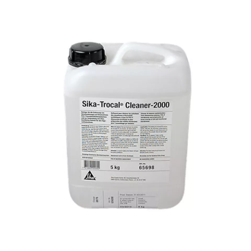 Очисник для ПВХ мембран Sika Trocal Cleaner 2000, професійний засіб для очищення покрівлі та підготовки швів Очисник для ПВХ мембран Sika Trocal Cleaner 2000, професійний засіб для очищення покрівлі та підготовки швів